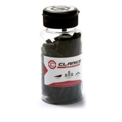 Endehylster CLARKS Plast Sort ø5,0mm f. bowden 150stk