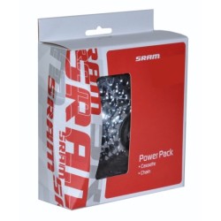 Sampak SRAM 7sp 12-32t PG730 kassette + PC10 kæde 12-14-16-18-21-26-32t