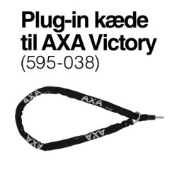 Lås AXA VICTORY sort Ringlås m. plug-in u/bolte