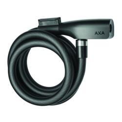 Spirallås AXA Resolute Sort 1800x12mm m.nøgle Org. nr. 59431895SC (20)