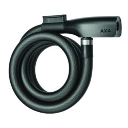 Spirallås AXA Resolute Sort 1200x15mm m.nøgle Org. nr. 59432295SC(20)