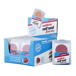Lappesæt Red Devil Self Seal Patch Kit -  Display Box (12 Kits med 6 lapper) Weldtite