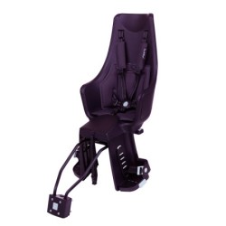 BoBike Exclusive Maxi Plus (sort) m. LED baglygte. bagstol til rammemontering (28-40 mm)  5 punkts sele. Max. bæreevne 22 kg