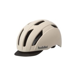 Hjelm BoBike City helmet L Cream m.skygge Voksen Ø56-61cm