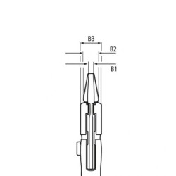 KNIPEX 250 mm tangnøgle. Tang og skruenøgle i ét værktøj. Erstatter et helt sæt skruenøgler, metrisk og tommer.