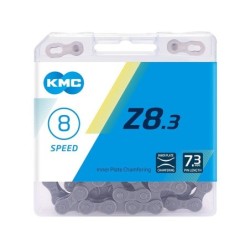 Kæde KMC Z8.3 æske Silver/grey 6-7-8 Speed