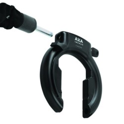 AXA IMENSO X-Large rammelås til UPI plug-in kabel eller ULC plug-in kæde. Ekstra bred åbning på 92 mm.