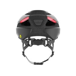 Lumos Ultra hjelm med MIPS (charcoal black). Str. M/L (54-61cm). Cykelhjelm med integrerede lygter, blinklys og bremselys.