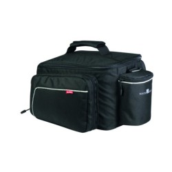 Klickfix Rackpack Sport Trunk bag (grå). Uniklip 2 Regnslag, ydre rum, flaske-lomme, lygteholder, refleks m.m.. Vol. 12 L, max.