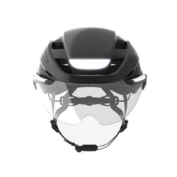 Lumos Ultra E-bike hjelm (Onxy Black) Str. M/L (54-61cm). Cykelhjelm med integrerede lygter, blinklys og bremselys.