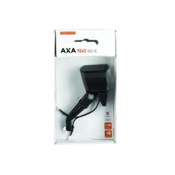 AXA forlygte med reflektor. NXT80 til elcykler 6-12 V, 6 cm kabel, ingen tænd/sluk knap