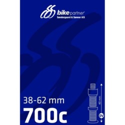 Slange 700x38-62C DV  40/62-622/-650 BikePartner (25)