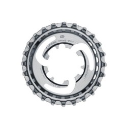 Gearhjul bag 24T Gates Carbon Drive Enviolo / Nuvinci 45,5 mm/48,7 mm silver