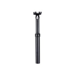 BBB HandlePost kabelfri dropperpost (sort) med 100 mm trinløs vandring. Diameter 27,2, længde: 350 mm, vægt: 567 g