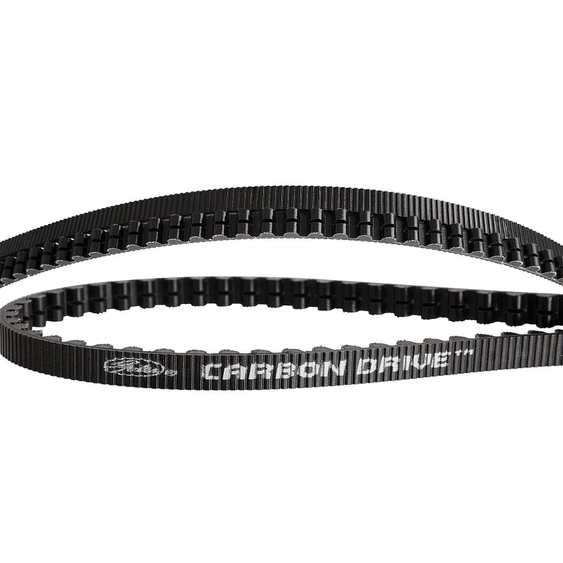 Rem Gates Carbon Drive (sort/sort). 137T, 1507 mm lang, 11 mm Pitch, 12 mm bred
