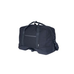 Atran Velo DUFFLE taske (sort). Kanvas taske med skulderrem og AVS.