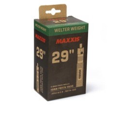 Slange Maxxis Welter Weight 29x2,0/3,0 FV 48 mm. ETRTO:50/76-622. Tykkelse: 0,8 mm. Vægt: 239 g