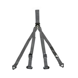 Sele til Yepp Maxi barnestol set oppefra – uden puder · Yepp Maxi sele set i fuld længde