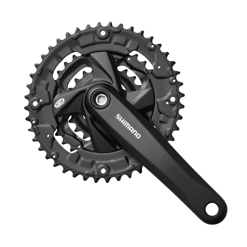 Kranksæt Shimano Acera 3/09   Sort 44/32/22  175 mm FC-M371E EFCM371E422XL 123mm aksel