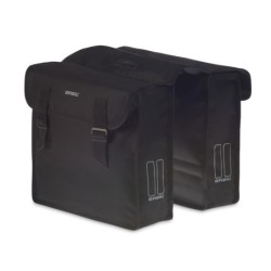 Cykeltasker Basil Mara sort – set fra siden