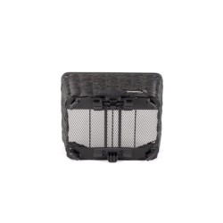 Atran Velo Medium Picnic cykelkurv bag i sort flet med AVS beslag – 20 liter