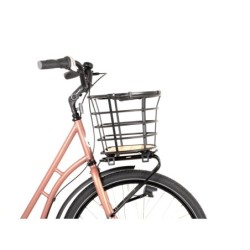 Atran Velo EPIC Curve frontkurv – sort cykelkurv med bambusbund og AVS-system