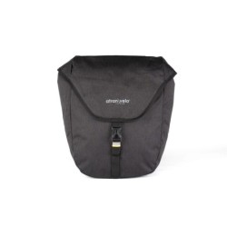 Taskesæt grå/sort set fra siden – 2 x 25L