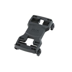 Basil Buddy hundekurv denimblå – cykelkurv bag med MIK beslag, sele og pude, 32L