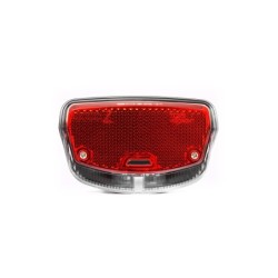 Smart LED baglygte med konstant lysfunktion (close-up)