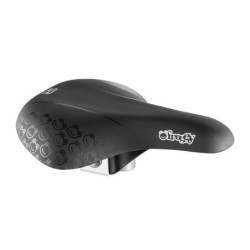 Selle Royal FROGGY unisex sadel. Til cykler med 16", 20" eller 24" hjul. Inkl. sadelbeslag.