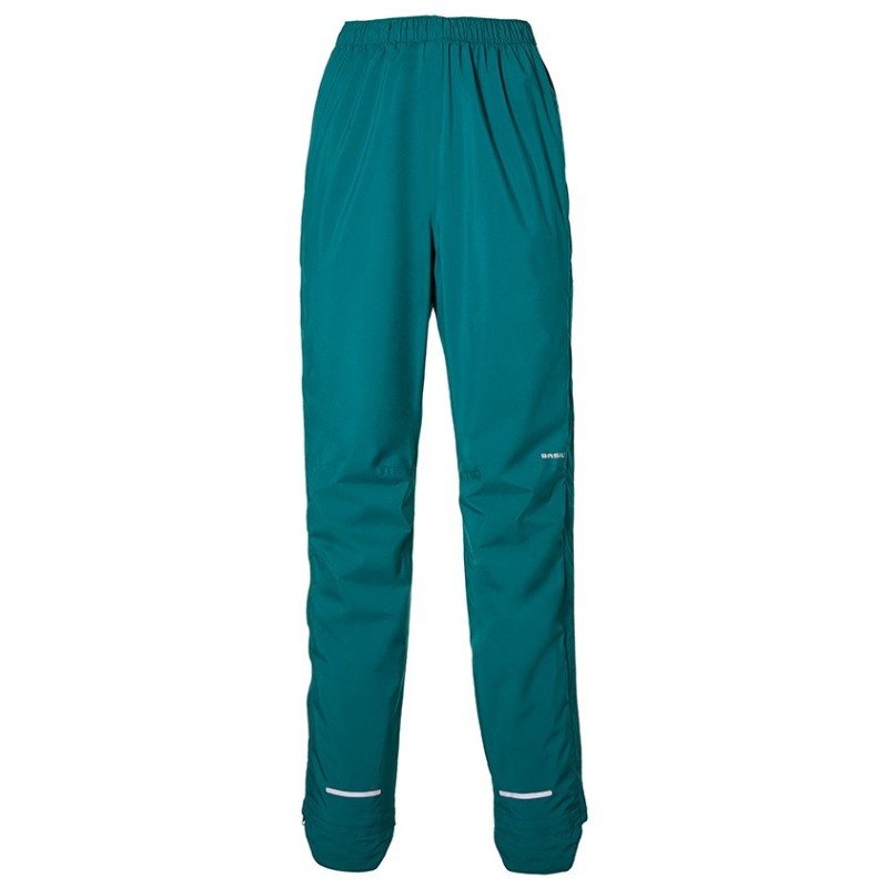 Regnbukser BASIL Skane M herre Teal Green