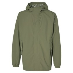 Regnjakke BASIL Hoga L unisex Olive Green