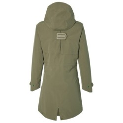 Regnparka BASIL Mosse S dame Olive Green