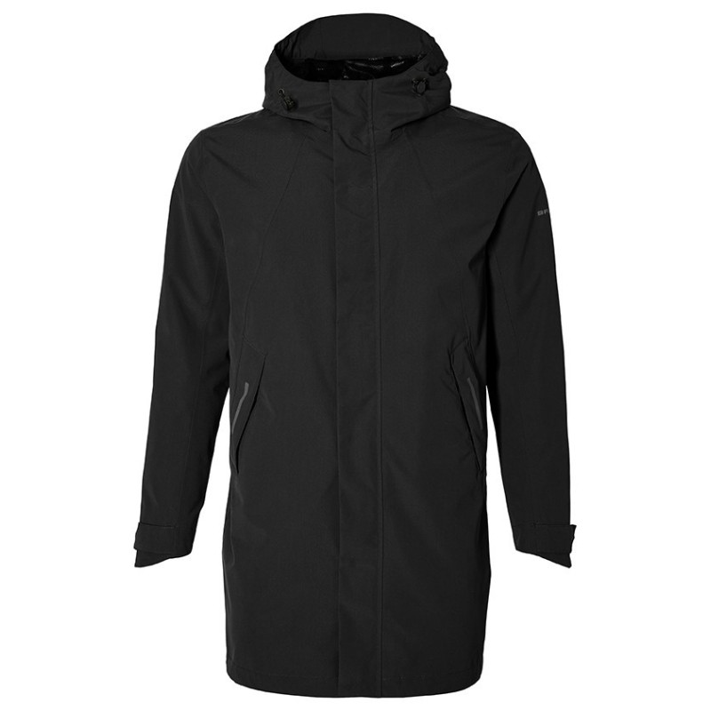 Regnparka BASIL Mosse S herre Jet Black