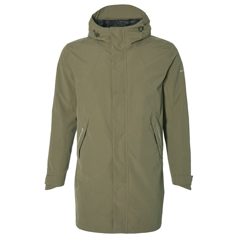 Regnparka BASIL Mosse S herre Olive Green