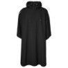 Regn poncho BASIL Hoga one size Unisex Jet Black