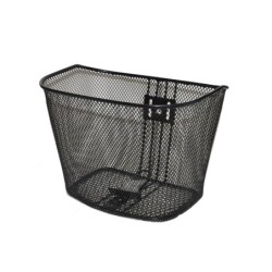 Kurv BikePartner Aarhus Sort Front Net L33xB26xH26cm Uden tilbehør (10)