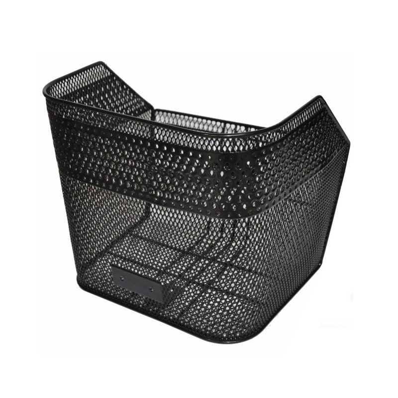 Kurv BikePartner København Sort Front Net L33xB29xH28cm Med justerbar bøjle+beslag (10)