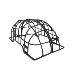 Net og bakke til BikePartner Herning hundekurv – sort alu 46x34x22 cm