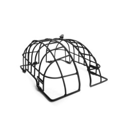 Net og bakke til BikePartner Herning hundekurv – sort alu 46x34x22 cm