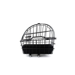 Net og bakke til BikePartner Herning hundekurv – sort alu 46x34x22 cm