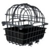 Net og bakke til BikePartner Herning hundekurv – sort alu 46x34x22 cm