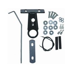 BikePartner Kolding frontkurv – sort netkurv med beslag til 16–20" cykler