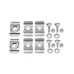 Fodstøtter BULLDOG Sort m.rem