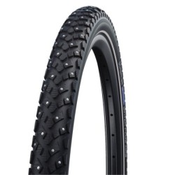 Dæk 700x35C Schwalbe sort R Winter Kevlar m.pigge 35-622 org. nr. 11100601