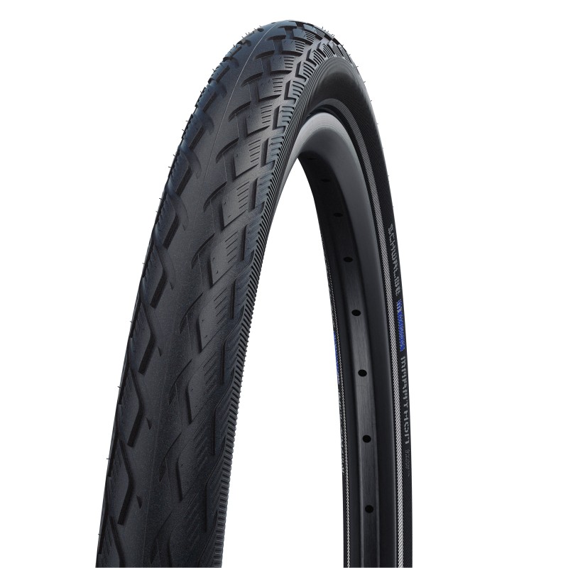 Schwalbe Marathon GreenGuard 26x1 3/8 cykeldæk sort med refleks (37-590)