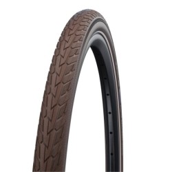 Schwalbe Road Cruiser dæk 700x45C brun/sort med Kevlar punkteringsbeskyttelse