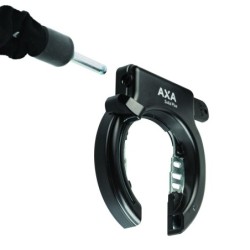 Lås AXA Solid Plus sort Sort m.Plug in system (10) På hængerkort