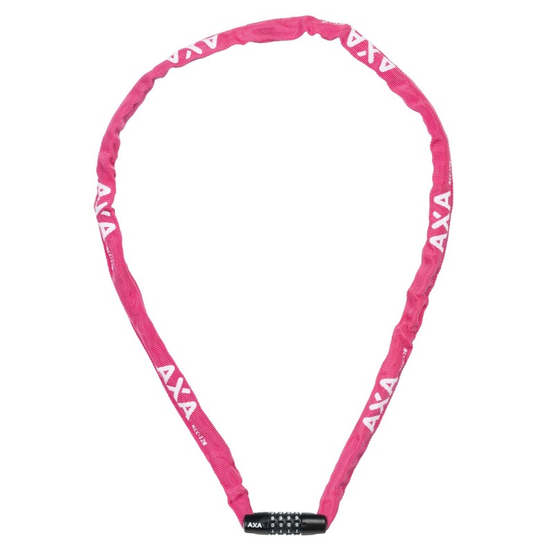 AXA RIGID Pink kædelås – 1200x3,5 mm med kode
