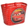 Disney Biler cykelkurv rød - Lynet McQueen frontkurv til børnecykel